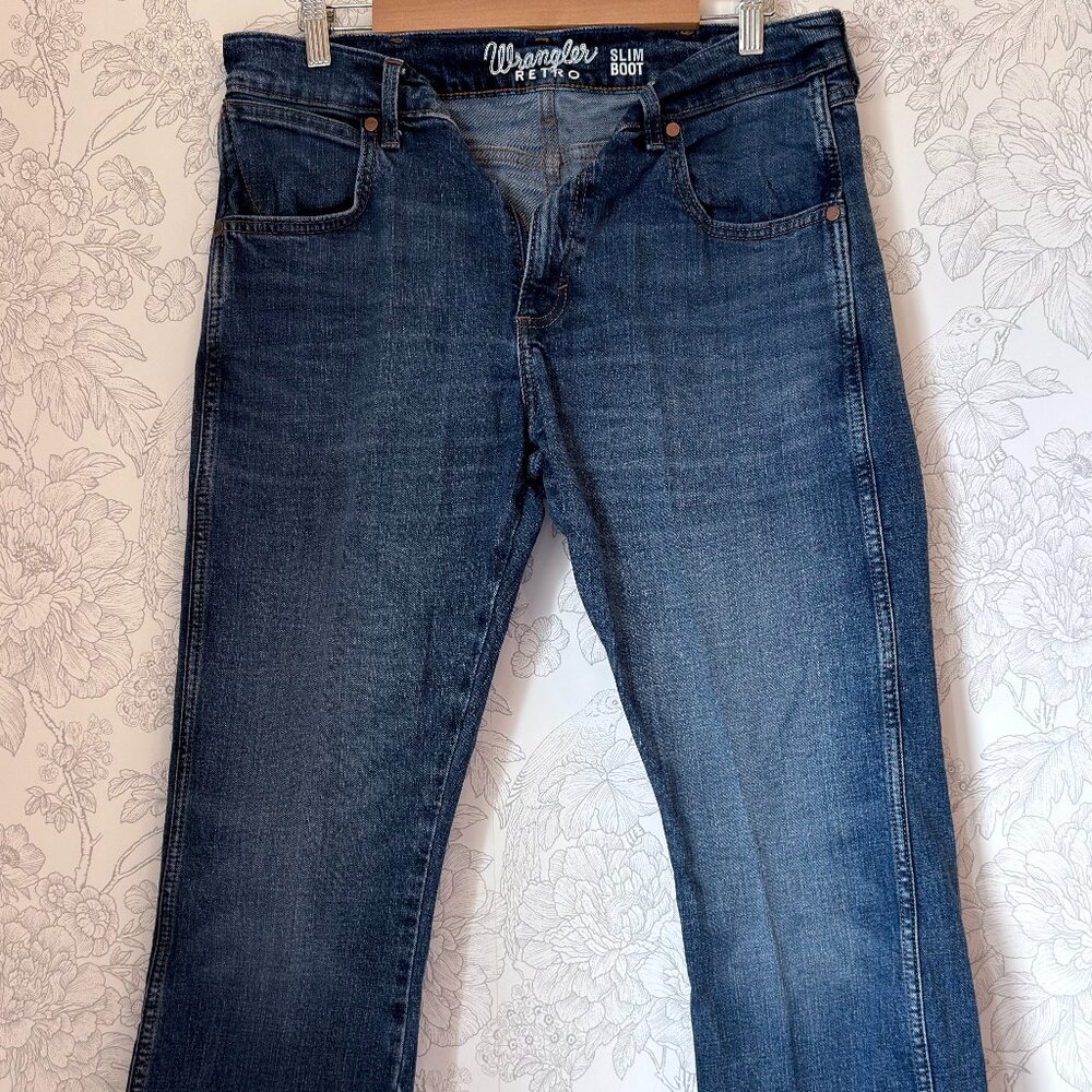 Wrangler Retro Slim Boot Jeans – Men’s 32x 30